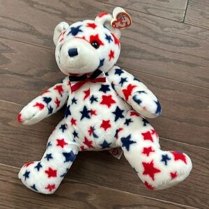 2003 Ty White Large 13” Beanie Baby